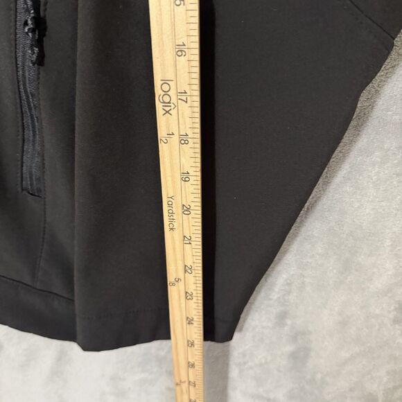 North Face Summit Series Windstopper Soft Shell Jacket Black Men Medium Full Zip - Picture 7 of 12